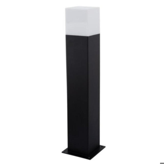 Lampioncino moderno per giardini nero fp