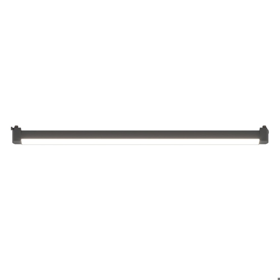 Sistema a binario 200cm nero barra led 40w 3000k con spot