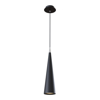 Lampada sospensione per isola cucina cono nero fp