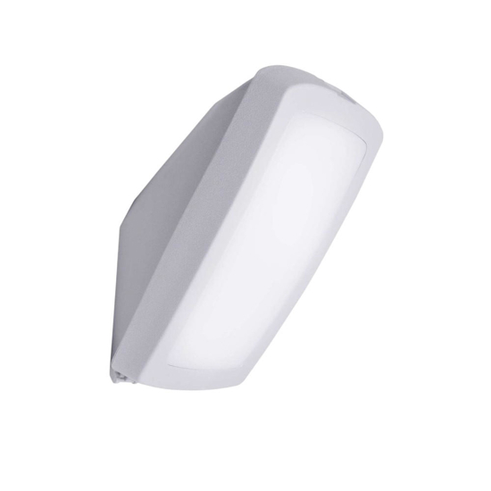 Applique da esterno giardino top light trento grigia