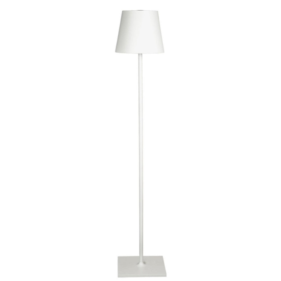Lampada piantana per esterno bianca moderna fp