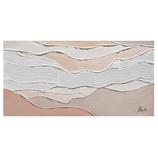 Quadro astratto onde del mondo 60x120 moderno