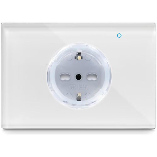 Presa intelligente bianca smart wifi