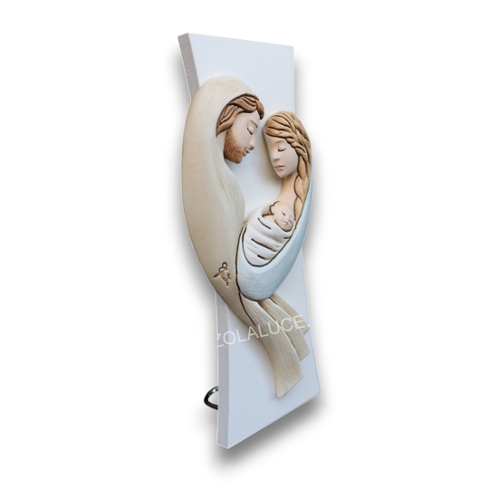 Capezzale sacra famiglia moderna quadretto capoletto