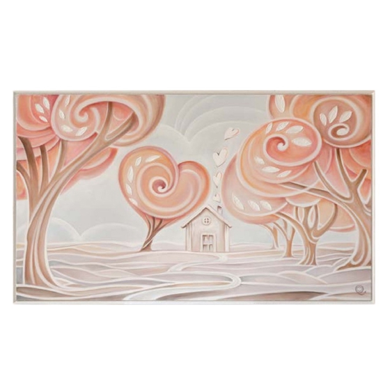 Quadro moderno il sentiero dell amore 122x72