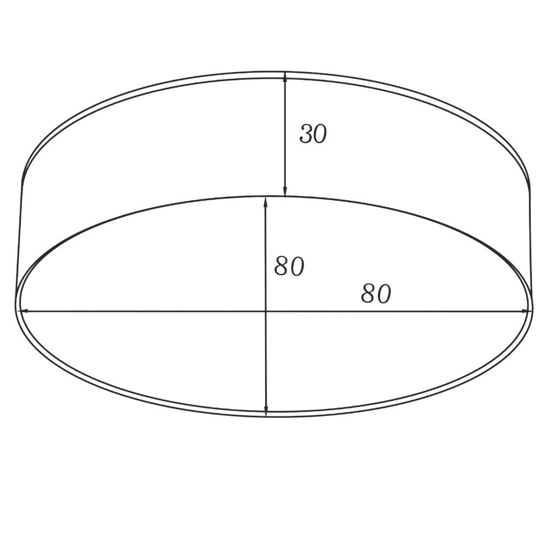 Plafoniera da soffitto per cucina led 4000k