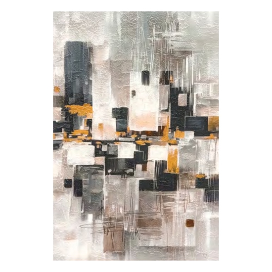 Coppia di quadri 60x90  astratti dipinti moderni tele per soggiorno
