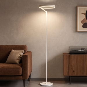 Gea luce criseide piantana da terra led bianca 3000k