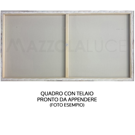 Quadro fontana di trevi 140x70 stampa su tela fp