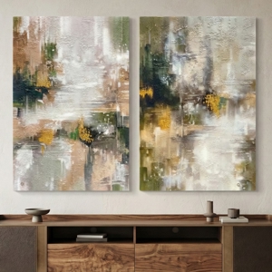 Quadri astratti 50x70 verticali moderni tele decorate per soggiorno