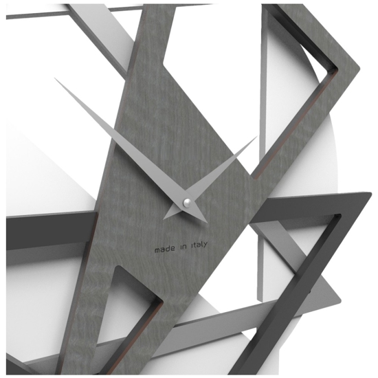 Orologio da parete moderno geometrico design bianco