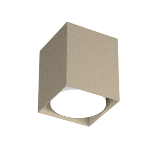 Faretto da soffitto cubo sabbia quadrato top light