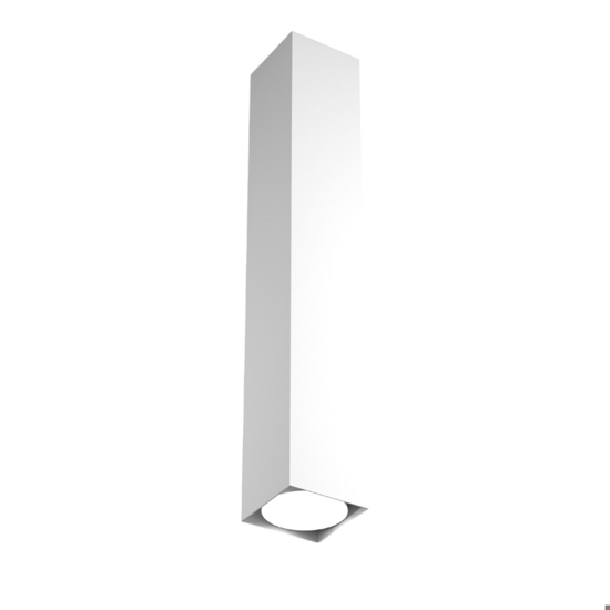 Faretto da soffitto bianco squadrato top light
