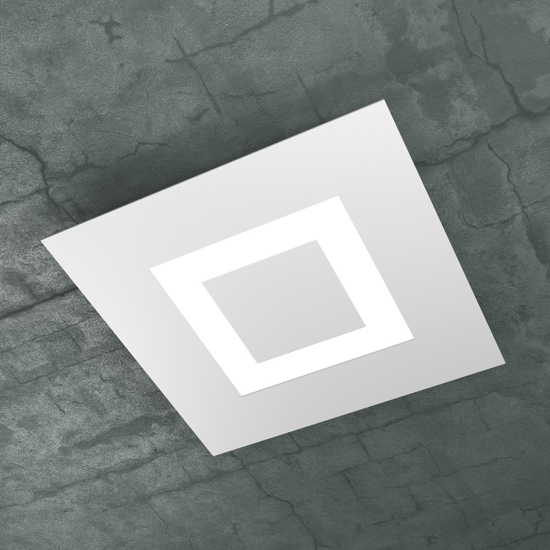 Toplight carpet plafoniera bianco design moderna