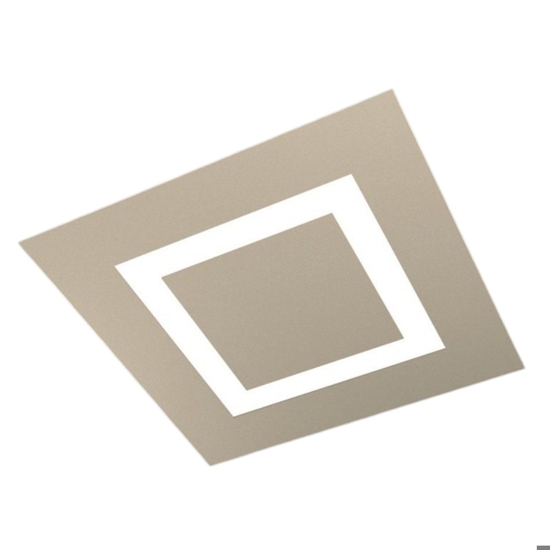 Carpet top light plafoniera moderna led 62w sabbia