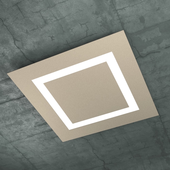 Carpet toplight plafoniera da cucina moderna sabbia design quadrata