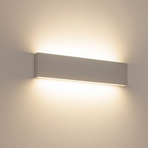 Applique led moderno 60w grigio top light carpet