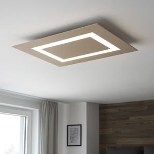 Carpet toplight plafoniera led 91w sabbia design moderna