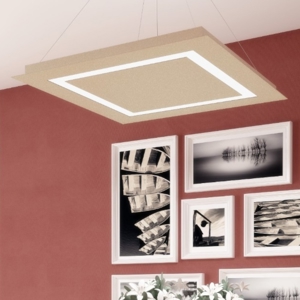 Carpet top light lampadario sabbia per soggiorno moderno