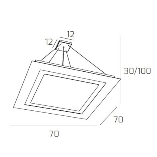 Lampadario moderno da soggiorno top light carpet sabbia
