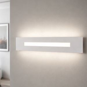 Wally top light applique led grigio 30w moderna