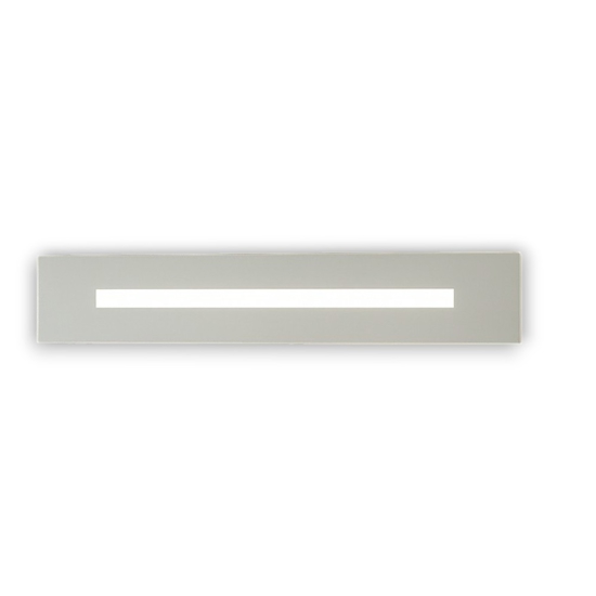 Wally top light applique led grigio 30w moderna
