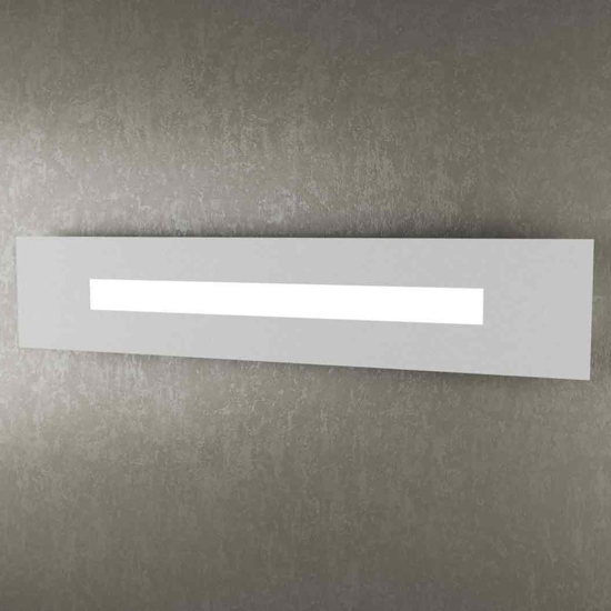 Wally top light applique led grigio 30w moderna