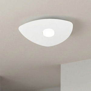Top light shape plafoniera bianca design moderna