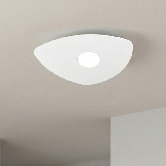 Top light shape plafoniera bianca design moderna