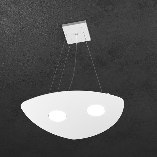 Toplight shape lampadario per cucina moderna bianco