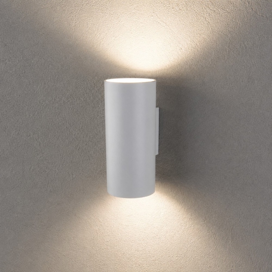 Applique moderna gx53 led grigio doppio fascio di luce