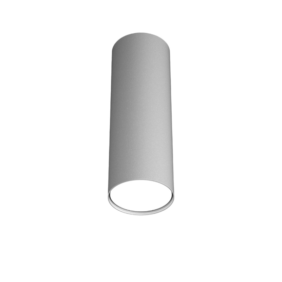 Faretto da soffitto cilindro grigio per cucina