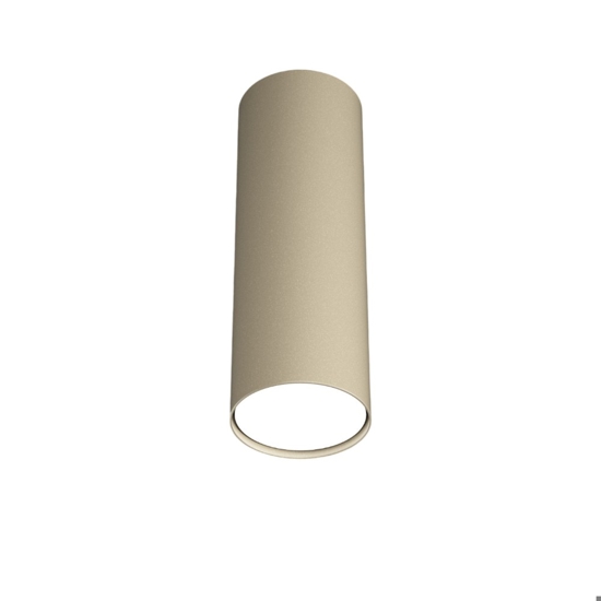 Faretto cilindro da soffitto sabbia top light shape