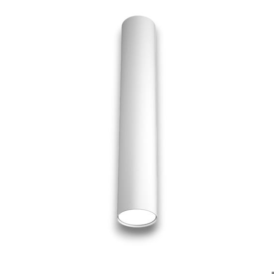 Faretto cilindro da soffitto bianco top light shape