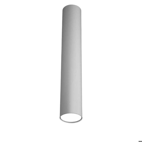 Faretto da soffitto grigio rotondo per interni