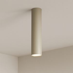 Faretto cilindro da soffitto sabbia top light