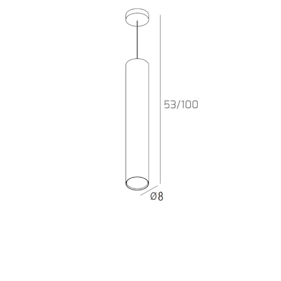 Top light lampada a sospensione bancone sabbia