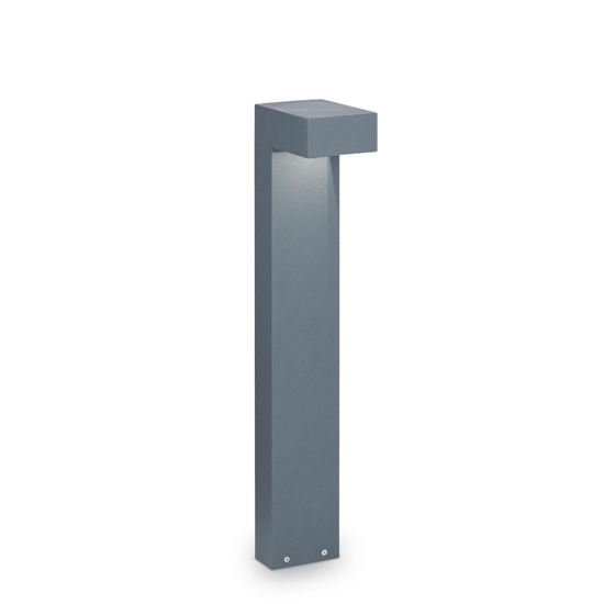Ideal lux sirio pt2 lampioncino 60cm da giardino ip44 antracite moderno