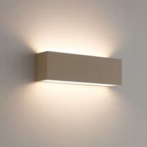 Appliques rettangolare da parete sabbia toplight moderna