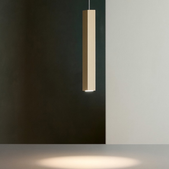 Toplight lampada a sospensione per isola mooderna cilindro sabbia