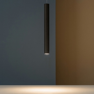 Toplight lampada a sospensione cilindro per isola cucina marrone