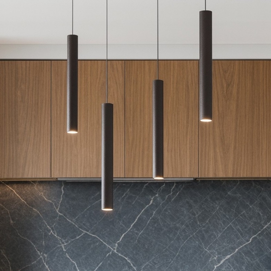 Lampadario da cucina con decentramento
