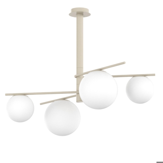 Lampadario per soggiorno sabbia top light boomerang