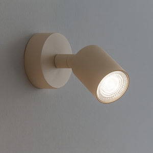 Applique da parete toplight orientabile cilindro sabbia