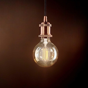 Frida sp1 lampada a sospensione pendente rame nero ideal lux