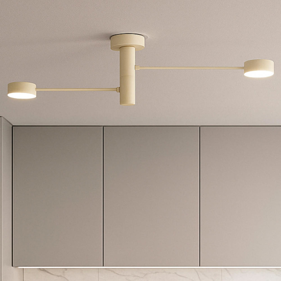 Top light octopus sabbia plafoniera da soffitto moderna due luci orientabili