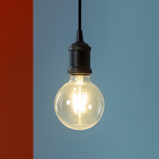 Frida sp1 ideal lux lampada ma sospensione vintage nero