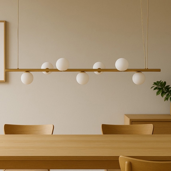 Pomi miloox lampadario per soggiorno moderno oro