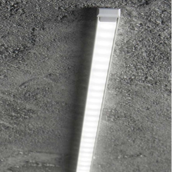 Profilo 2mt alto alluminio ideal lux per strip max 11mm