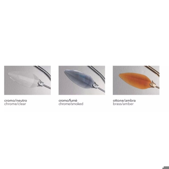 Affralux crystallivs plafoniera per camera da letto oro cristalli ambra